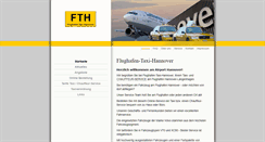 Desktop Screenshot of flughafen-taxi-hannover.de